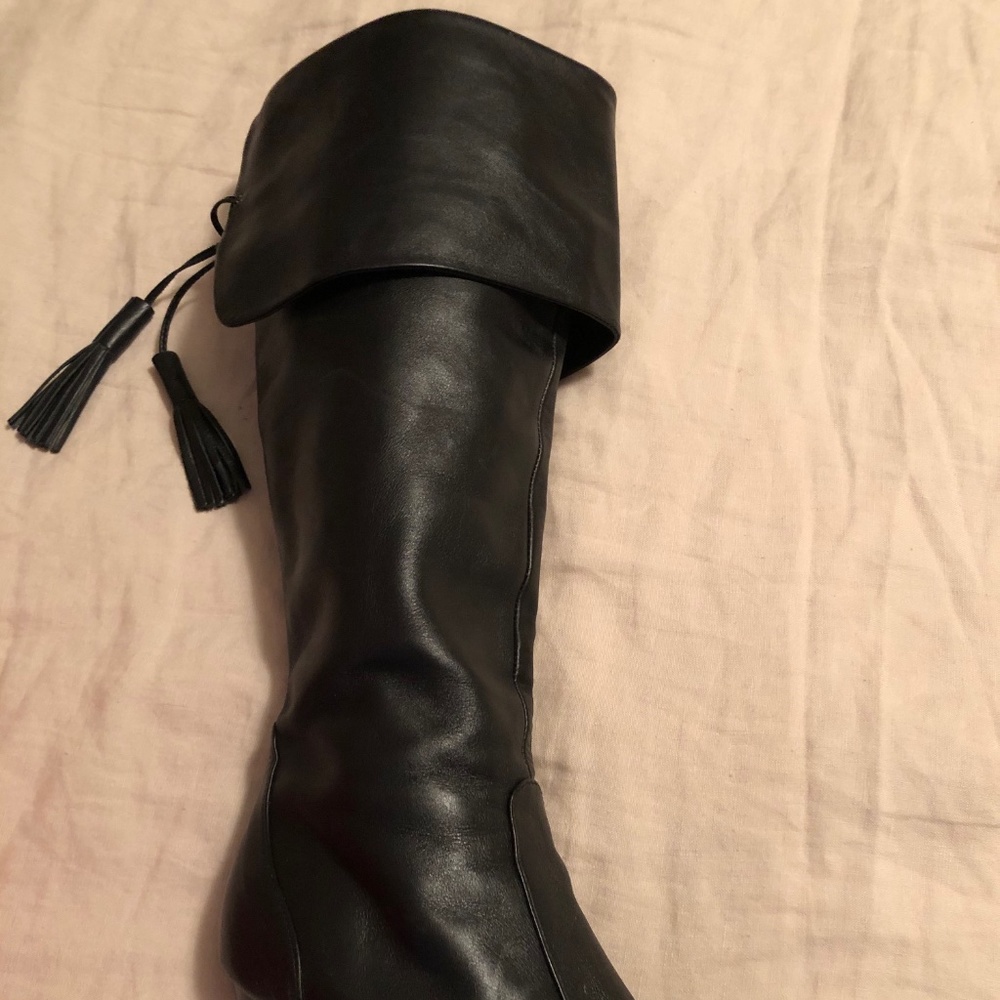 di nuccio - knee high black boots